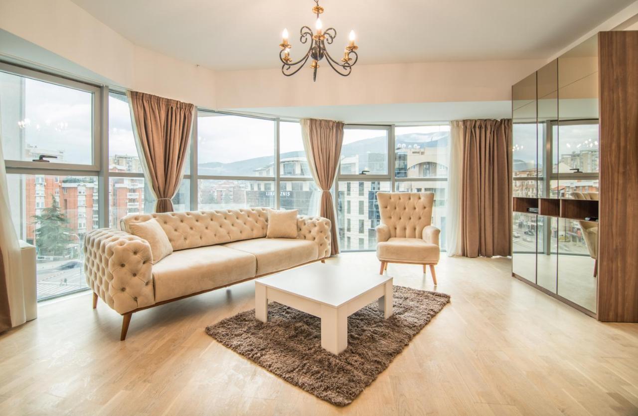 The One Apart Hotel Luxury Suites & Apartments Skopje Buitenkant foto